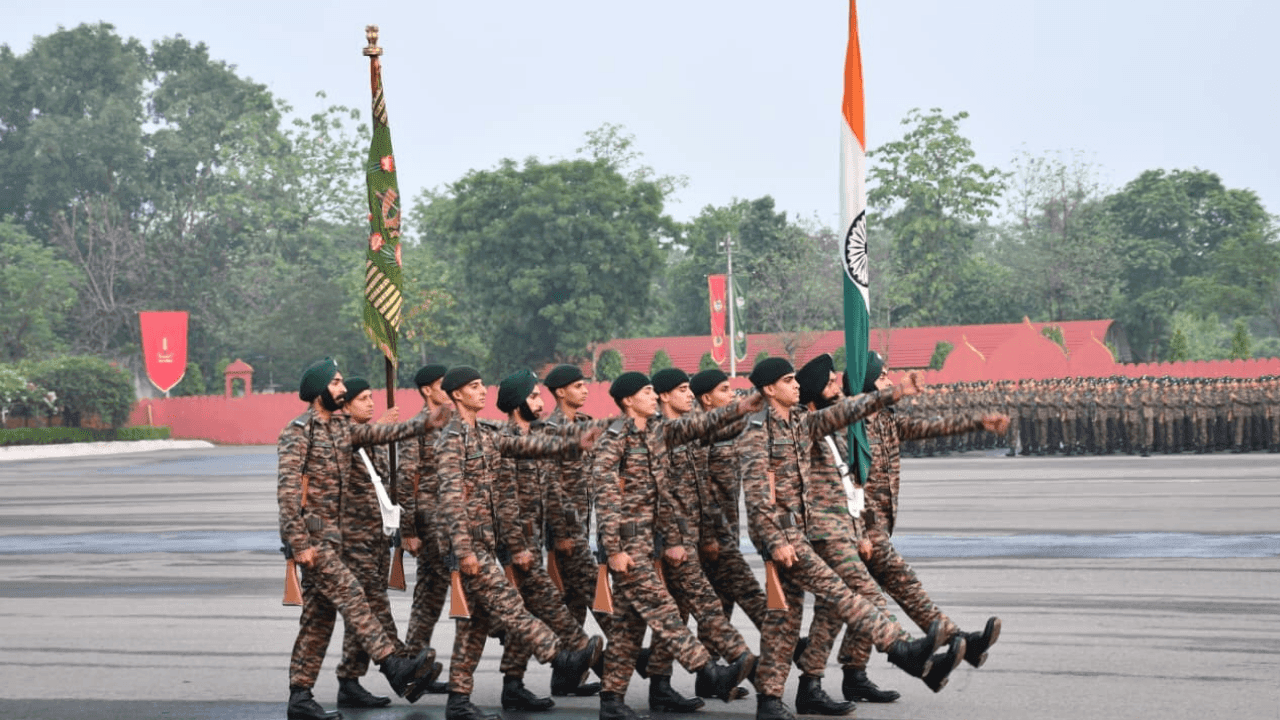 पंजाब रेजिमेंटल सेंटर रामगढ़ छावनी में अग्निवीर बैच-VII की पासिंग आउट परेड का आयोजन