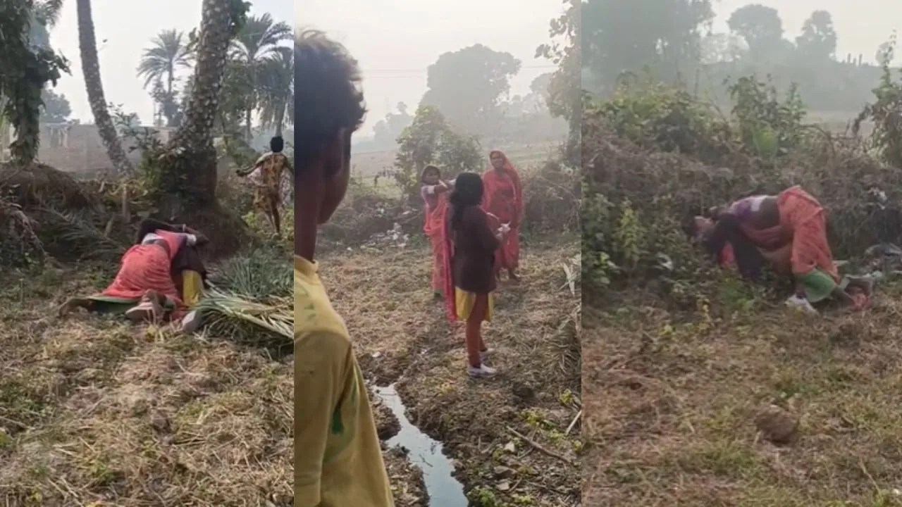 वायरल: शिक्षिका के साथ ग्रामीण महिला ने की मारपीट, वीडियो बनाने लगे स्कूली बच्चे