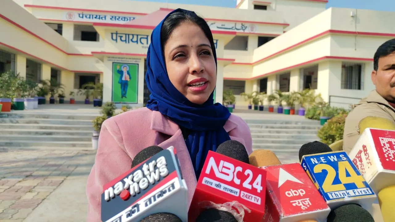 ग्राम पंचायत में किया बेहतरीन कार्य, मुखिया तान्या प्रवीण को दिल्ली से आया बुलावा