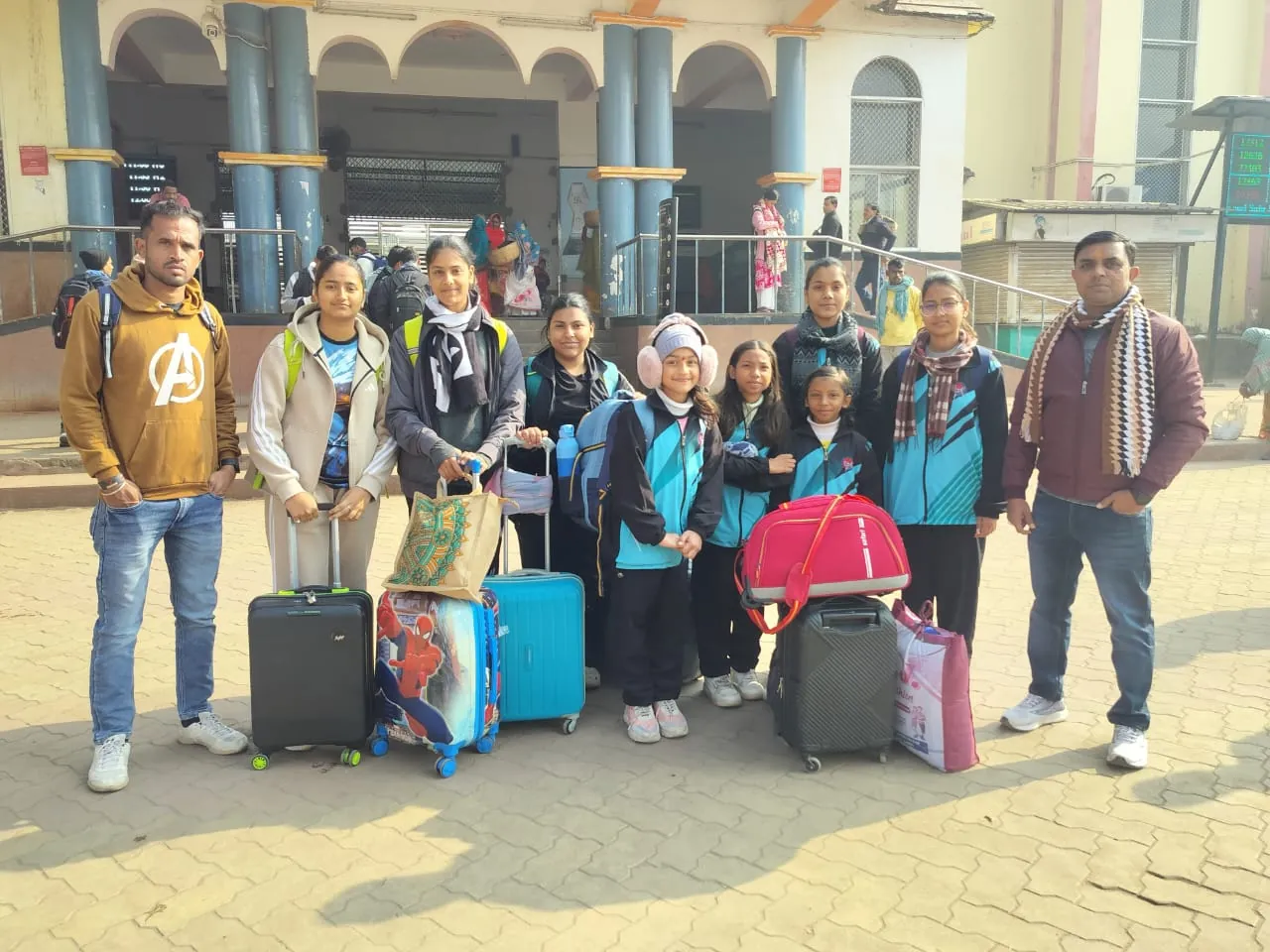 राष्ट्रीय ताइक्वांडो प्रतियोगिता में हिस्सा लेने गिरिडीह की टीम बोकारो के लिए हुई रवाना