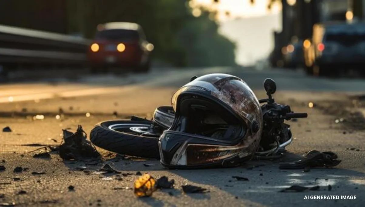 गिरिडीह-धनबाद रोड में दो बाइक सवार की जोरदार भिड़ंत, JLKM कार्यकर्ता की मौत !