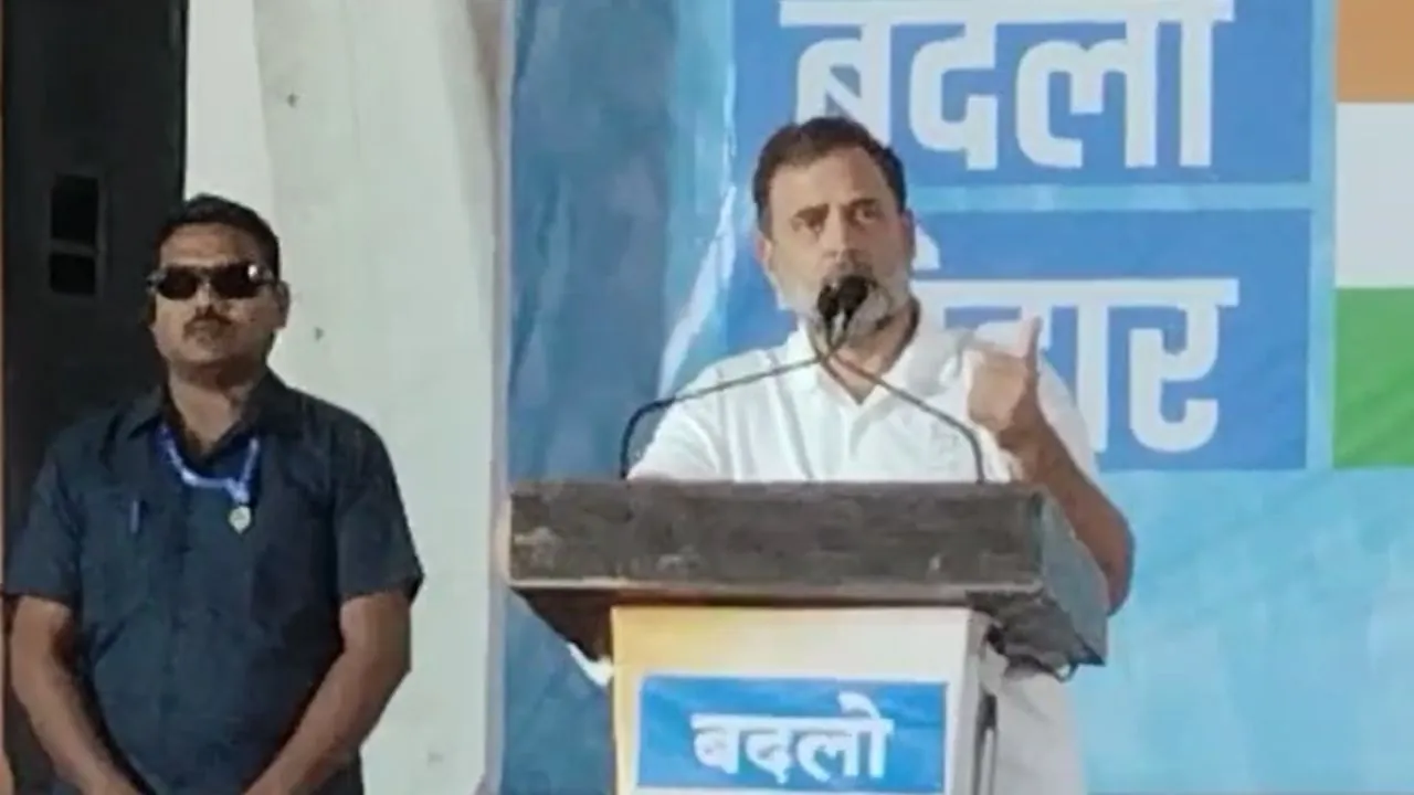 राहुल गांधी की तोबड़तोड़ जनसभा, शेखपुरा में की बिहार में युवा सरकार के हाथ को मजबूत बनाने की अपील