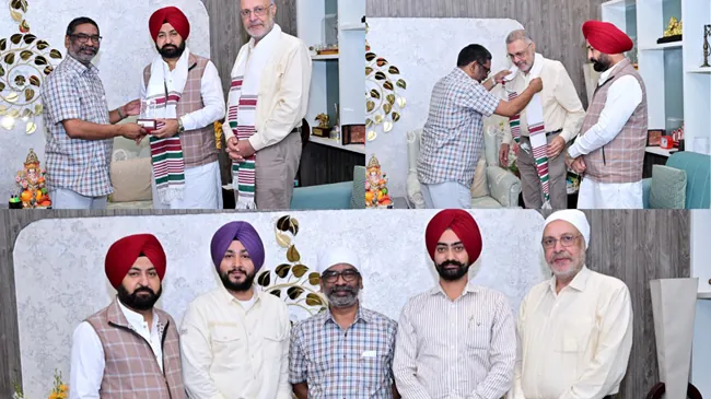 CM हेमंत से मिले पंजाब के स्वास्थ्य मंत्री और आपदा प्रबंधन मंत्री, सिख गुरु तेग बहादुर के शहीदी दिवस कार्यक्रम में किया आमंत्रित