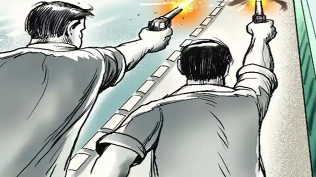 राजधानी रांची में अपराधियों का तांडव, गोलियों की तड़तड़ाहट से गूंजा कटहल मोड़