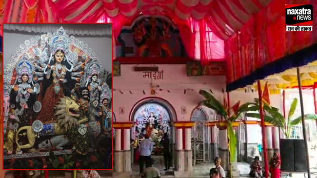 गबलबड्डा में मां दुर्गा का पट खुलते ही उमड़ी श्रद्धालुओं की भीड़