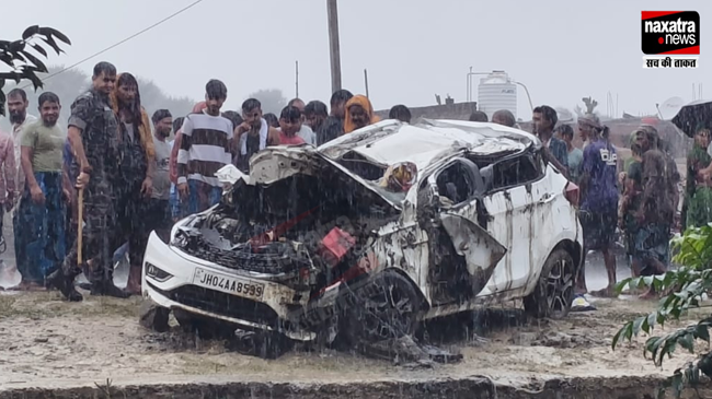गोड्डा में भीषण हादसा: नवरात्र में कलश स्थापना के लिए गंगा जल लेकर लौट रहे 3 श्रद्धालुओं की मौत