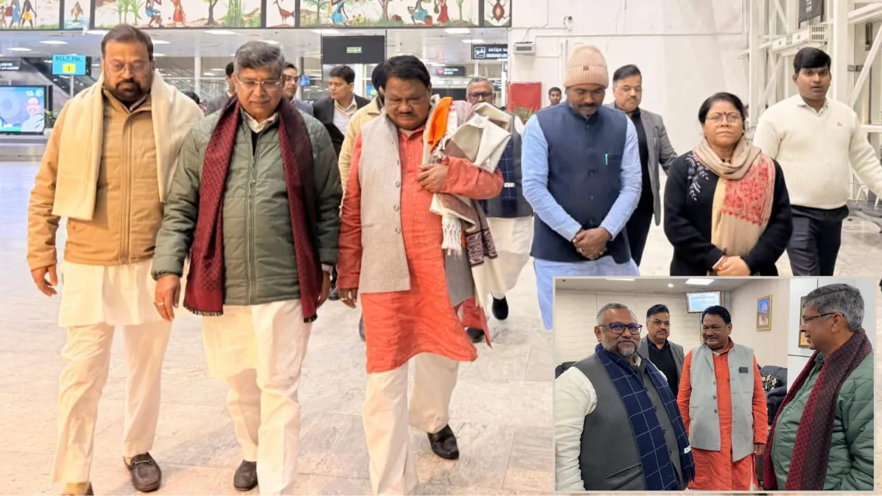 केन्द्रीय मंत्री जुएल ओराम पहुंचे रांची, पूरी करायेंगे भाजपा के प्रदेश अध्यक्ष के चुनाव की प्रक्रिया