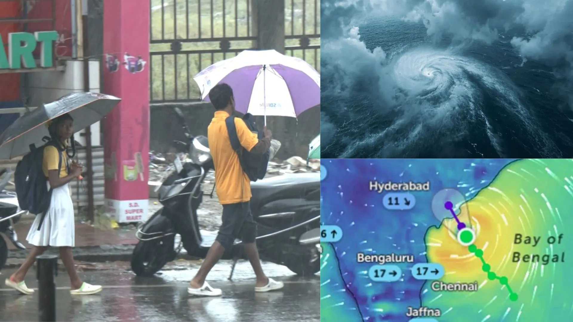 झारखंड में भी चक्रवाती तूफान मोंथा का व्यापक असर, राजधानी रांची में जोरदार बारिश