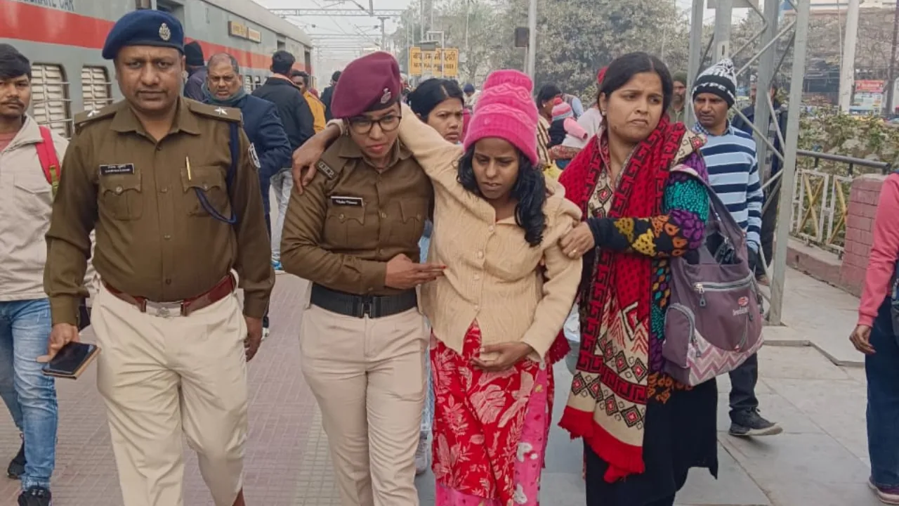 रेल पुलिस की मदद से महिला बनी मां ! GRP की सूझबूझ से बच गई दो 'जिंदगियां'