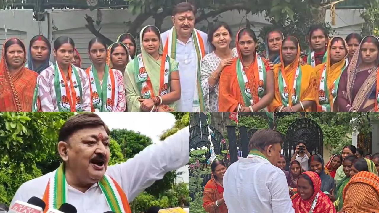 कांग्रेस प्रत्याशी अजीत शर्मा का बड़ा बयान, महागठबंधन की सरकार बनने पर राज्य से रुकेगा पलायन