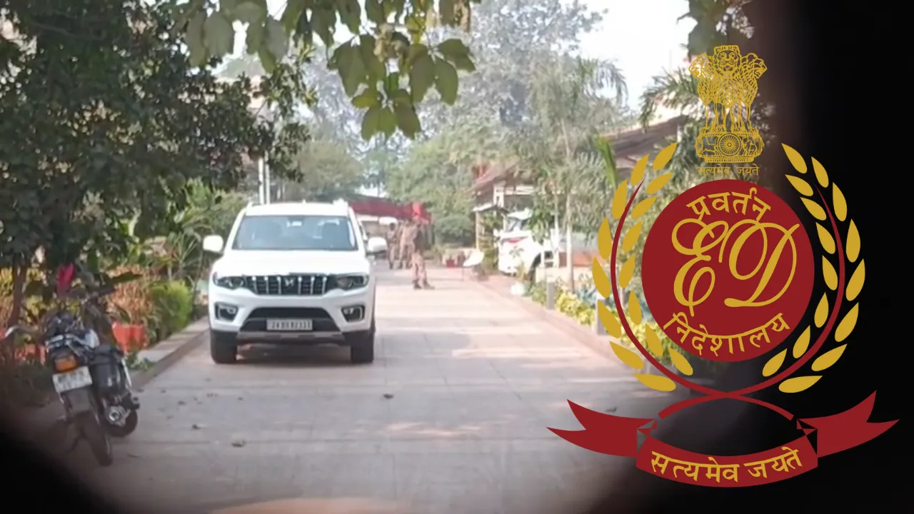 ED की धनबाद में ताबड़तोड़ छापेमारी, अवैध कारोबार और मनी लांड्रिंग से जुड़ा है मामला