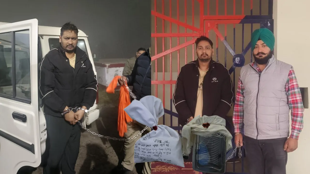 नार्को-आतंक के बड़े नेटवर्क का भंडाफोड़ ! भगौड़ा फौजी को पंजाब और मोतीहारी पुलिस ने दबोचा