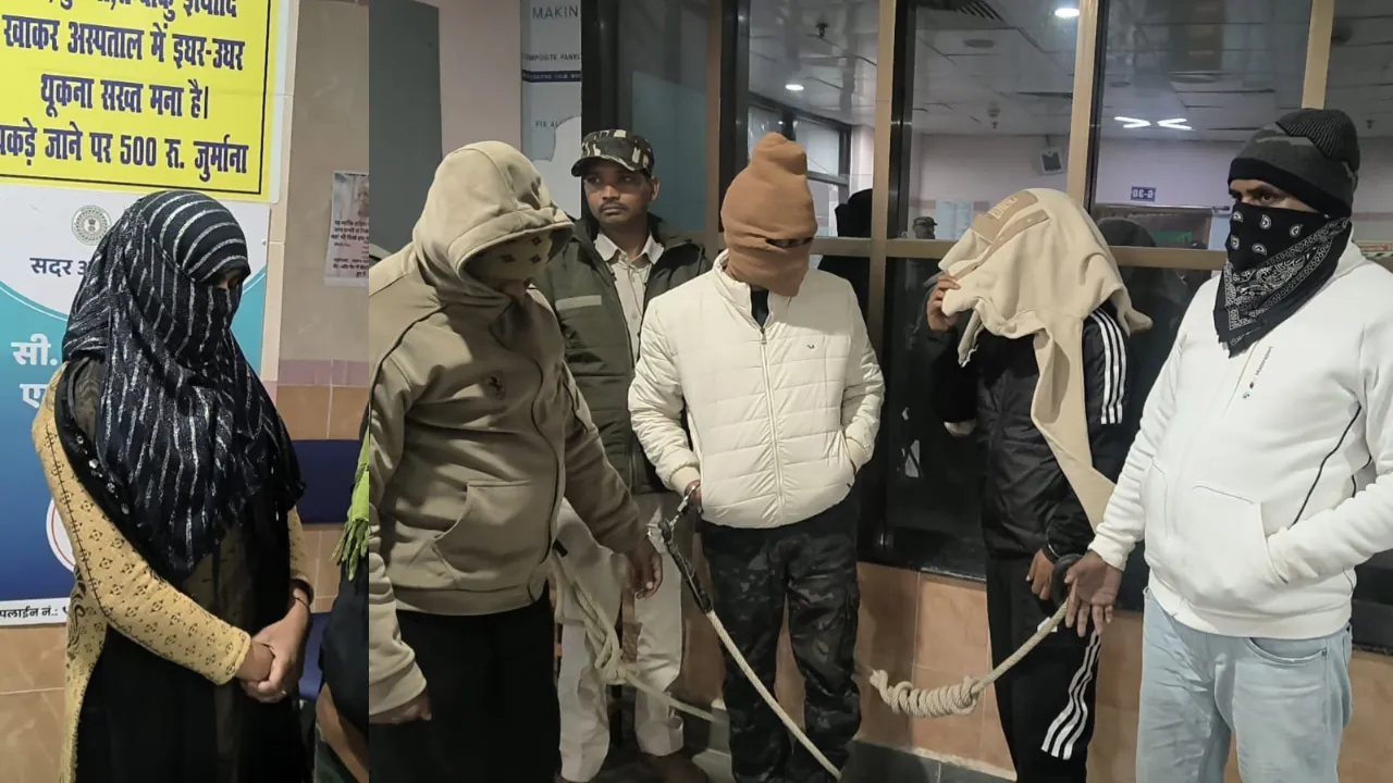 Ranchi: बेड़ो गैंग रेप मामले का पुलिस ने किया भंडाफोड़ ! एक महिला सहित 5 लोग गिरफ्तार