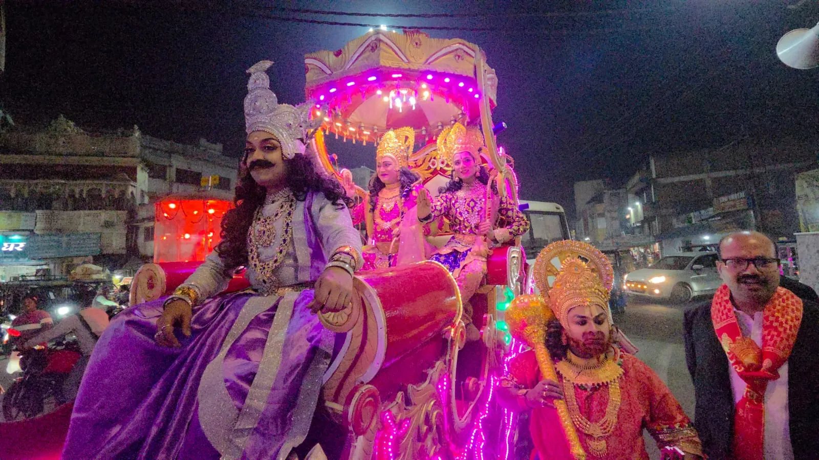 गिरिडीह में धूमधाम से मनाया गया भगवान राम–सीता विवाह, भव्य राम बारात ने मोहा मन