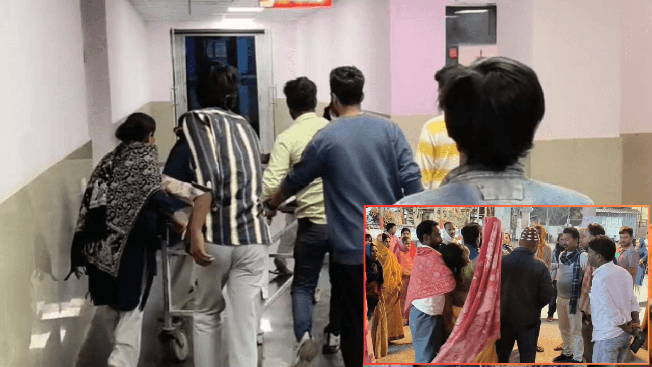 बेगूसराय में सड़क हादसाः बाइक के साथ गड्ढे में जा गिरा युवक, 1 की मौत 1 घायल