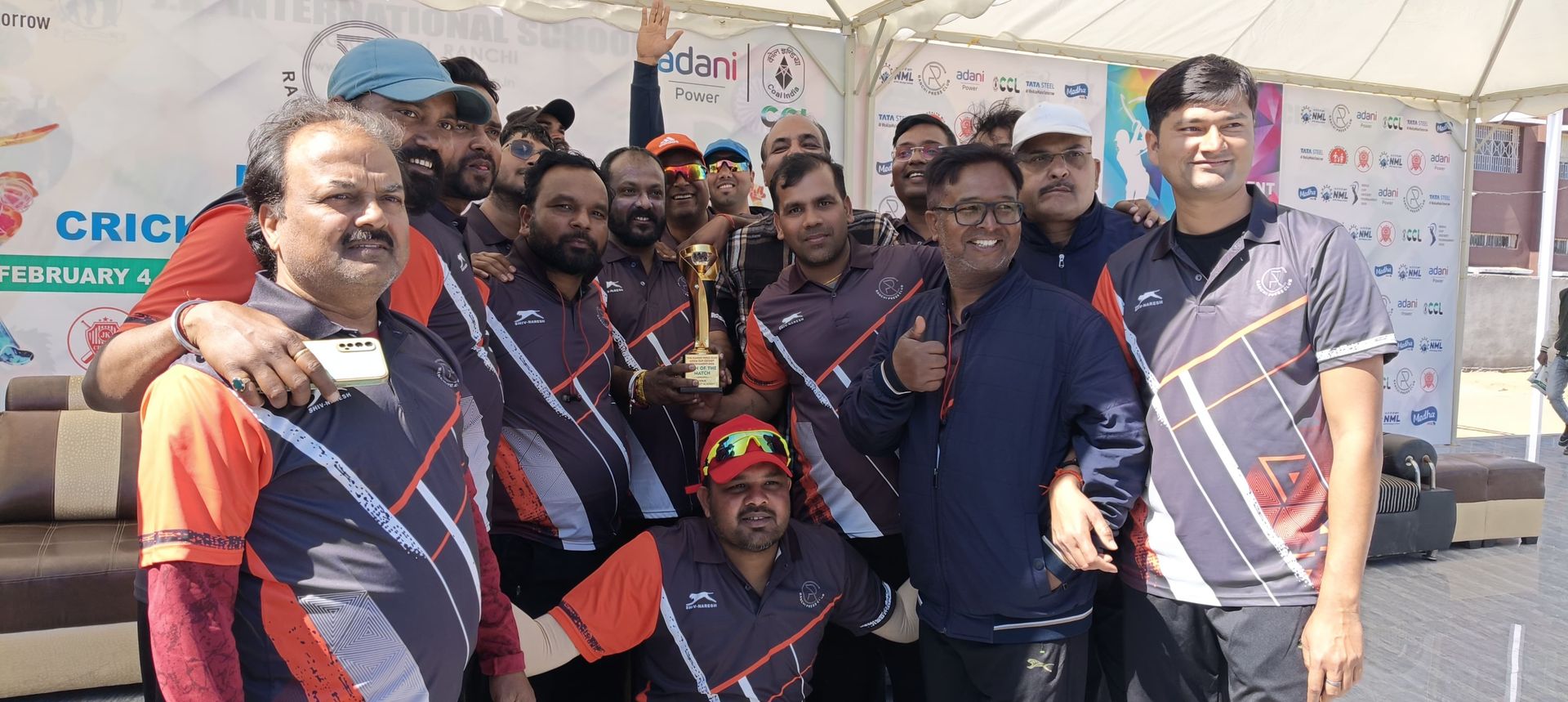 RPC Media Cup Cricket Tournament-2026: तीसरे दिन कनहर और गंगा की दमदार जीत, सत्यव्रत किरण ने खेली नाबाद 115 रनों की तूफानी पारी 