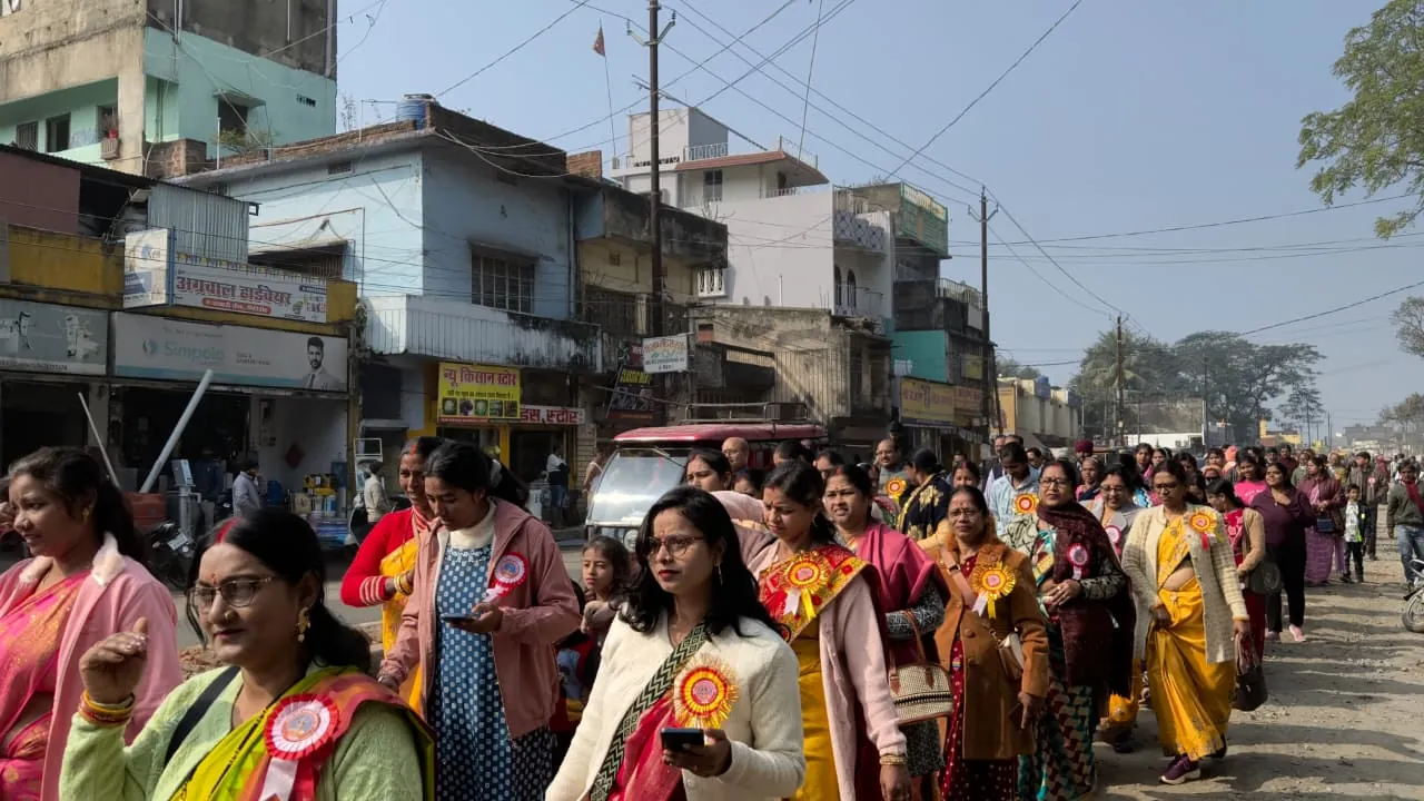 GIRIDIH: मोदी बरनवाल समाज ने धूमधाम से मनायी महाराजा अहिरबन की जयंती, कहा "महाराजा अहिरबन हमारे युगपुरुष"