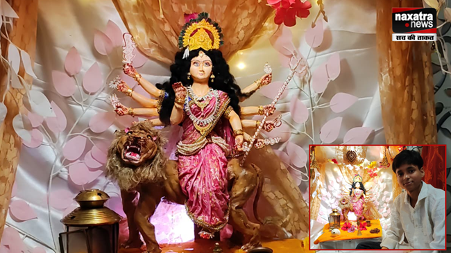 मुंगेर के राजवीर ने मिट्टी को आकार देकर मां दुर्गा को दिया जीवंत स्वरूप, लोग कर रहे सराहना