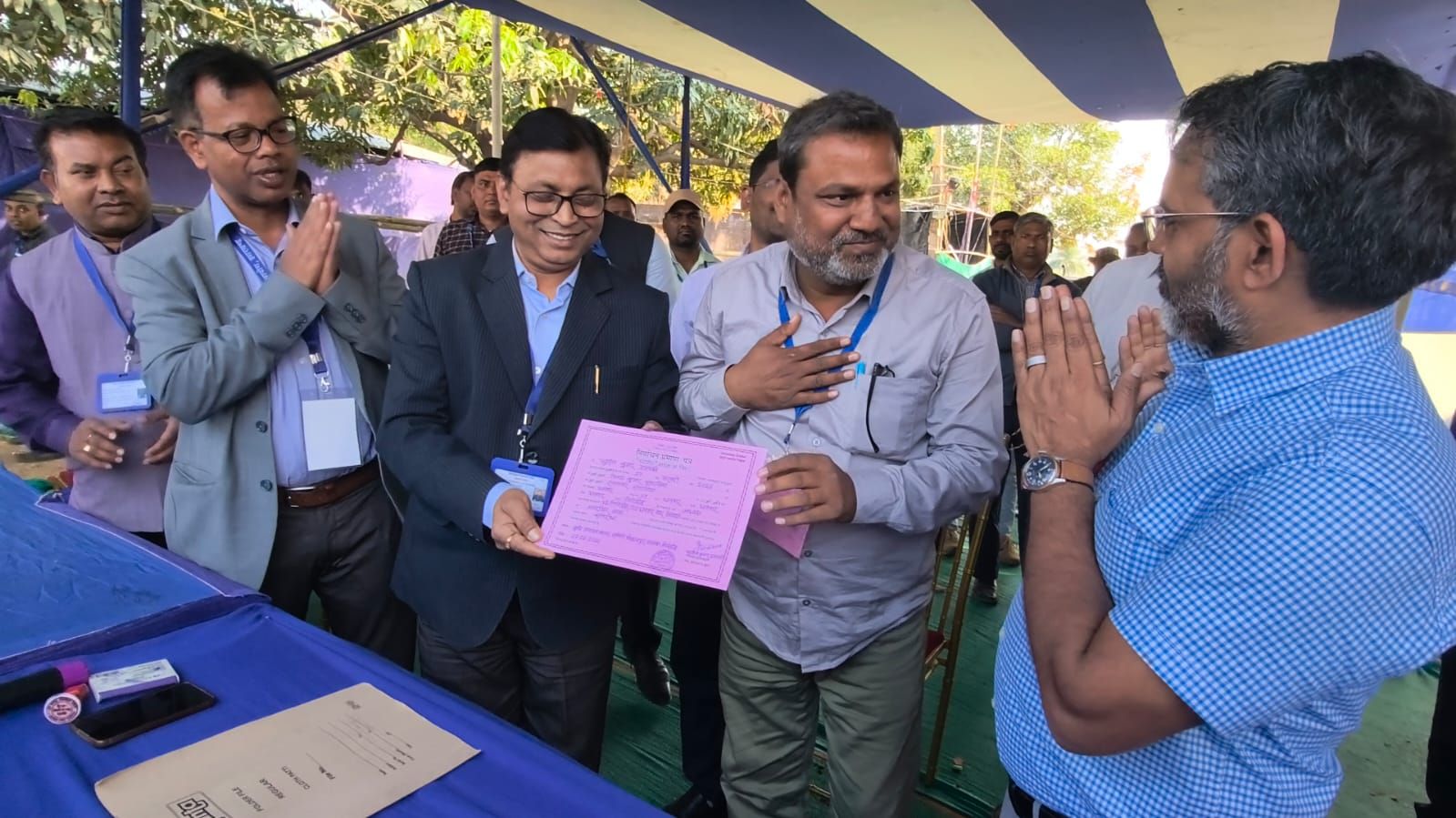 गिरिडीह के धनवार नगर पंचायत में भाजपा को बड़ा झटका, नगर पंचायत अध्यक्ष पद के लिए माले नेता विजयी