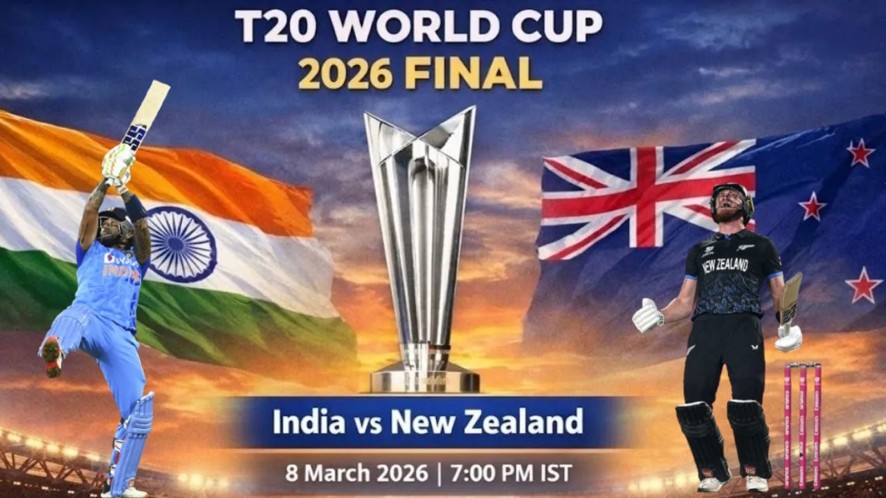 IND vs NZ T20 World Cup Final: क्या होगा जब मैच पर पड़ा बारिश का खलल !
